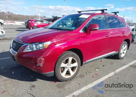 2012 Lexus Rx 350 from USA, damaged, VIN 2T2ZK1BAXCC077266